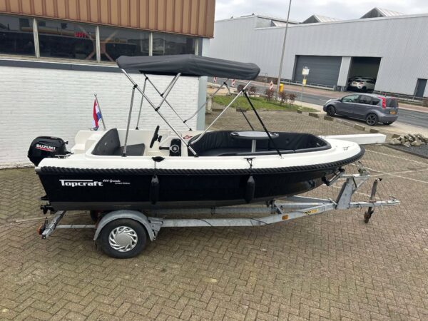 Topcraft 484 Grande Limited met Suzuki 9.9 pk en trailer - Afbeelding 2