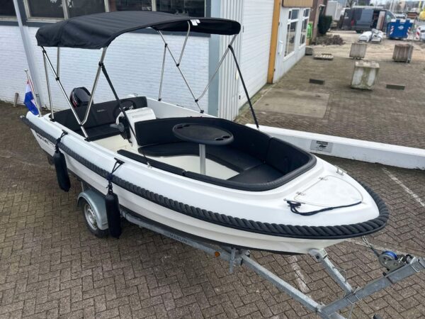 Topcraft 484 Grande Limited met Suzuki 8 pk 4 takt met Marlin trailer