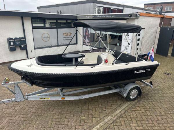 Topcraft 484 Grande Limited met Suzuki 9.9 pk en trailer - Afbeelding 7