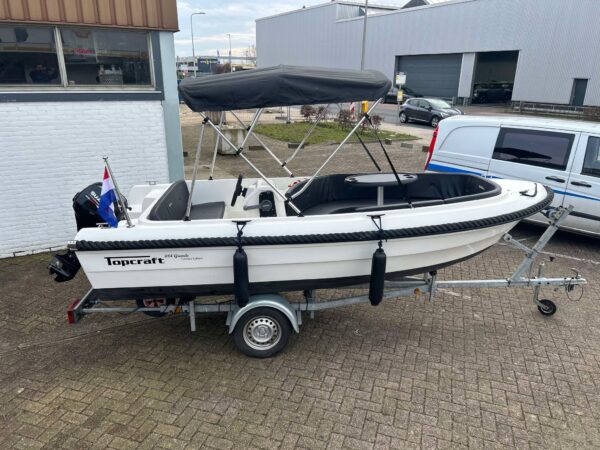 Topcraft 484 Grande Limited met Suzuki 8 pk 4 takt met Marlin trailer - Afbeelding 8