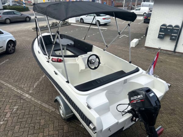 Topcraft 484 Grande Limited met Suzuki 8 pk 4 takt met Marlin trailer - Afbeelding 13