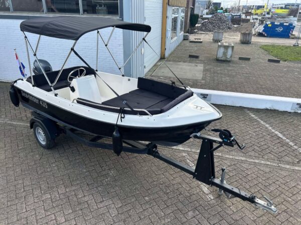 Seafinder 435 met Yamaha 15 pk 4 takt en trailer