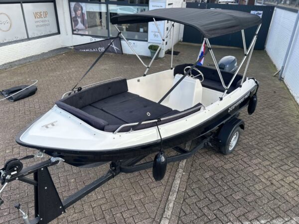 Seafinder 435 met Yamaha 15 pk 4 takt en trailer - Afbeelding 5