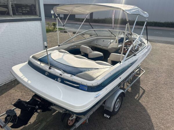 Maxum 1900 SR met 200 pk V6 Mercruiser en trailer - Afbeelding 6